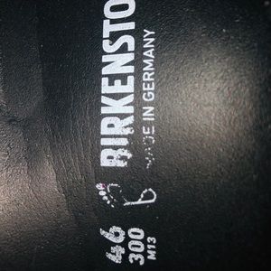 Birkenstock Essential Arizona slide black size 13